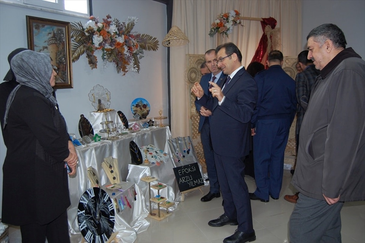 Merzifon\'da ADEM El Sanatları Kursu Sertifika Töreni