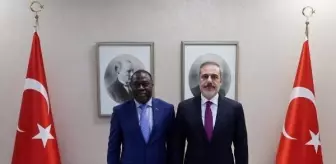 Dışişleri Bakanı Hakan Fidan, BM Türkiye Mukim Koordinatörü Babatunde Ahonsi'yi kabul etti