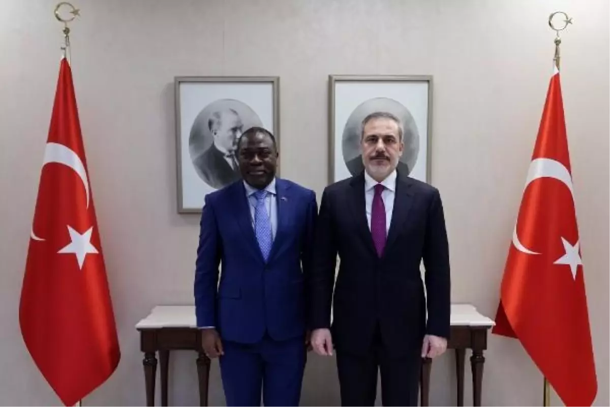 Dışişleri Bakanı Hakan Fidan, BM Türkiye Mukim Koordinatörü Babatunde Ahonsi'yi kabul etti