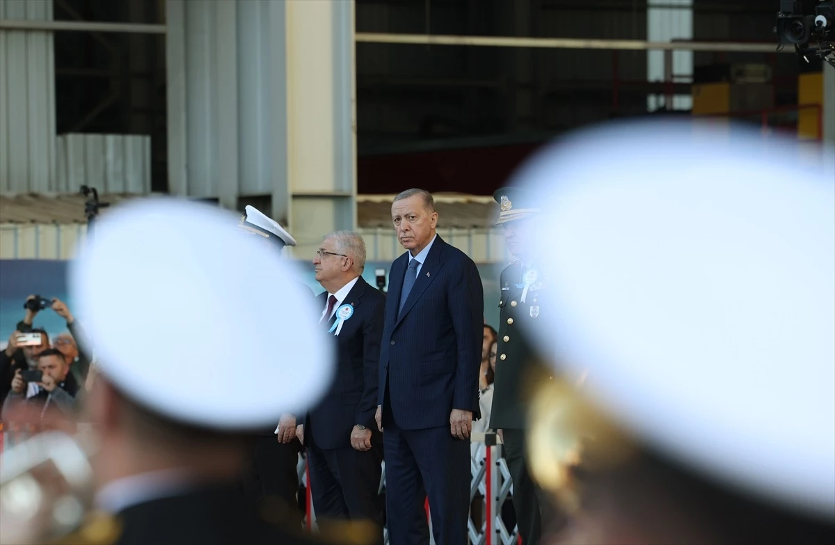 Cumhurbaşkanı Erdoğan, yeni deniz platformlarının teslimat töreninde konuştu