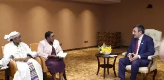 Cevdet Yılmaz, Uganda'da Küba ve Uganda yetkilileriyle görüştü