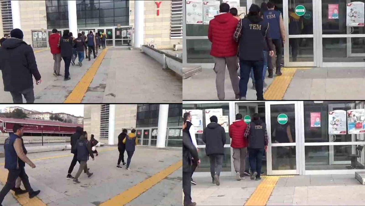 Elazığ\'da DEAŞ Operasyonunda 6 Zanlı Yakalandı