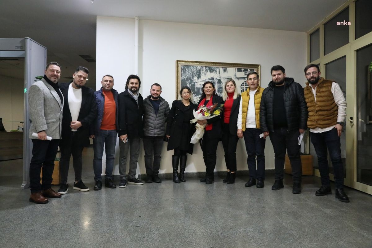 Aydın\'da Kuaför ve Berberlerden Başkana Nezaket Ziyareti