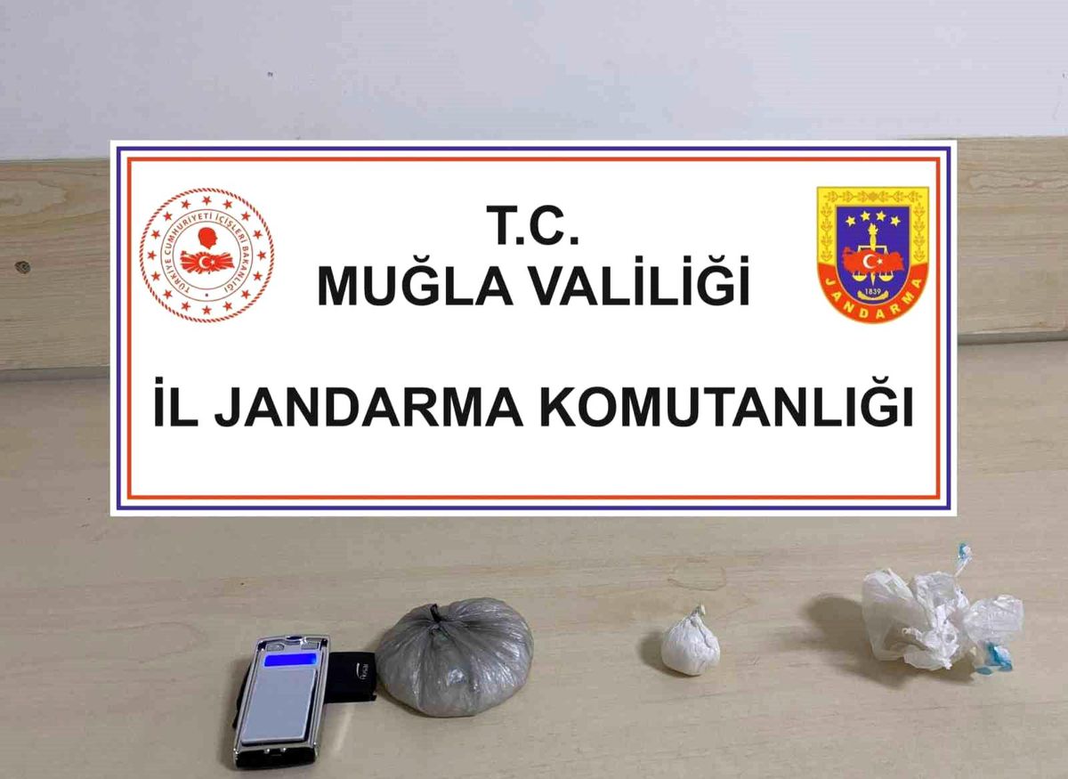 Fethiye\'de uyuşturucu ticareti yapan şüphelilerden biri tutuklandı