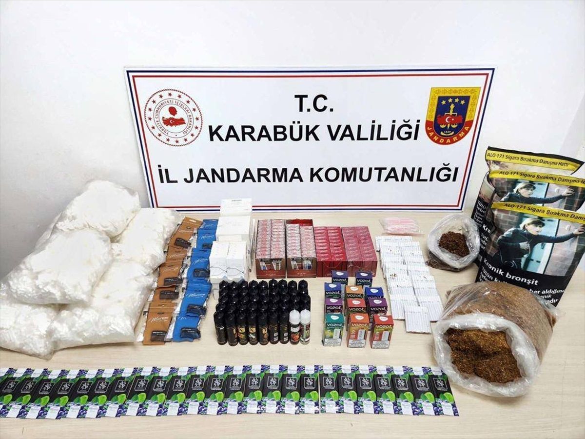 Karabük\'te Kaçakçılık Operasyonunda 2 Şüpheli Yakalandı