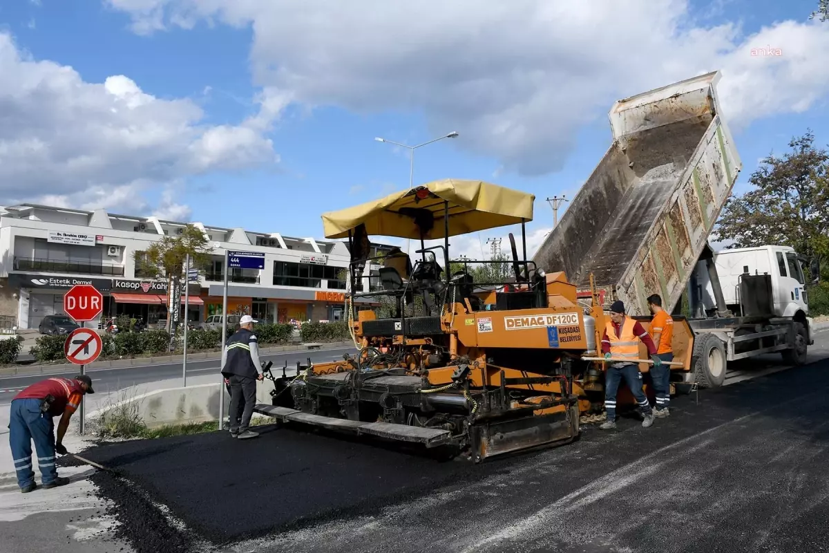 Kuşadası Belediyesi 218 Kilometre Yeni Yol Kazandırdı