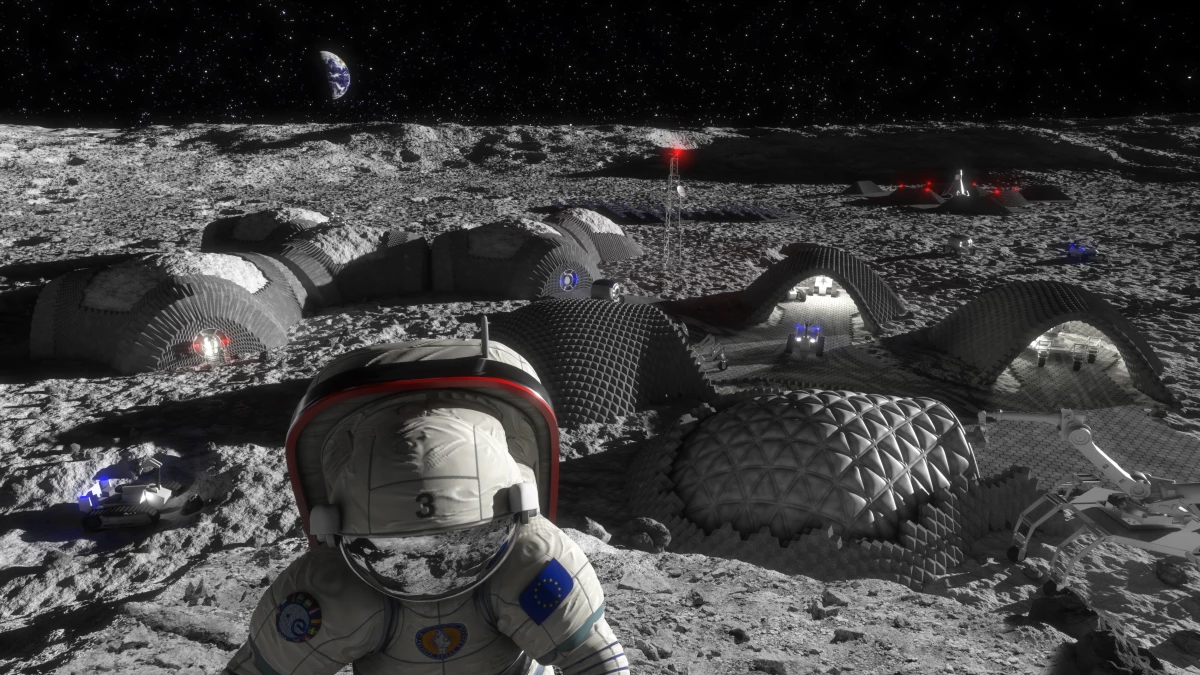 NASA, Ay\'da Evler İnşa Etmek İçin Büyük Bir Adım Atıyor