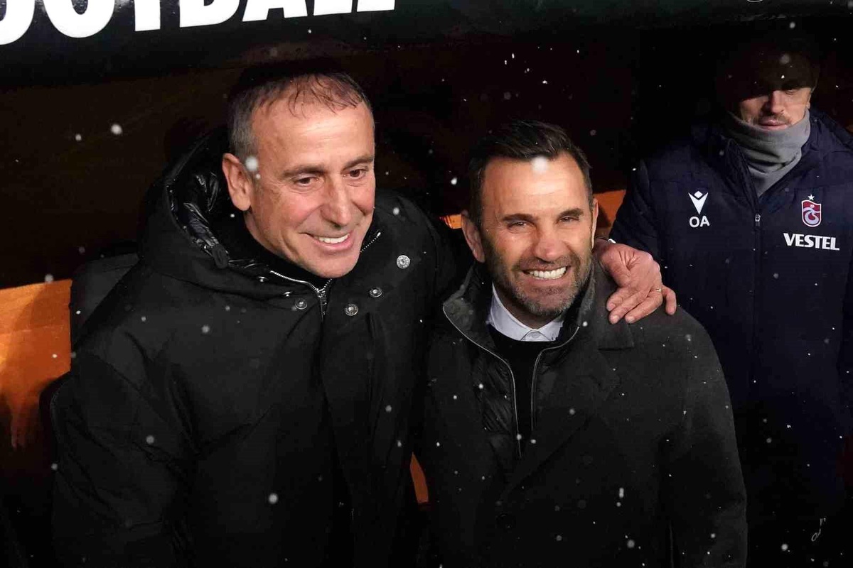 Galatasaray ve Trabzonspor Teknik Direktörleri 16. kez karşı karşıya