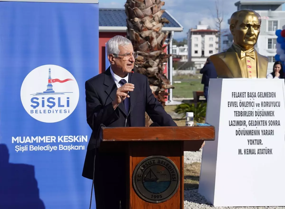 Şişli Belediyesi, Hatay\'ın Arsuz ilçesinde Psikososyal Destek Merkezi açtı