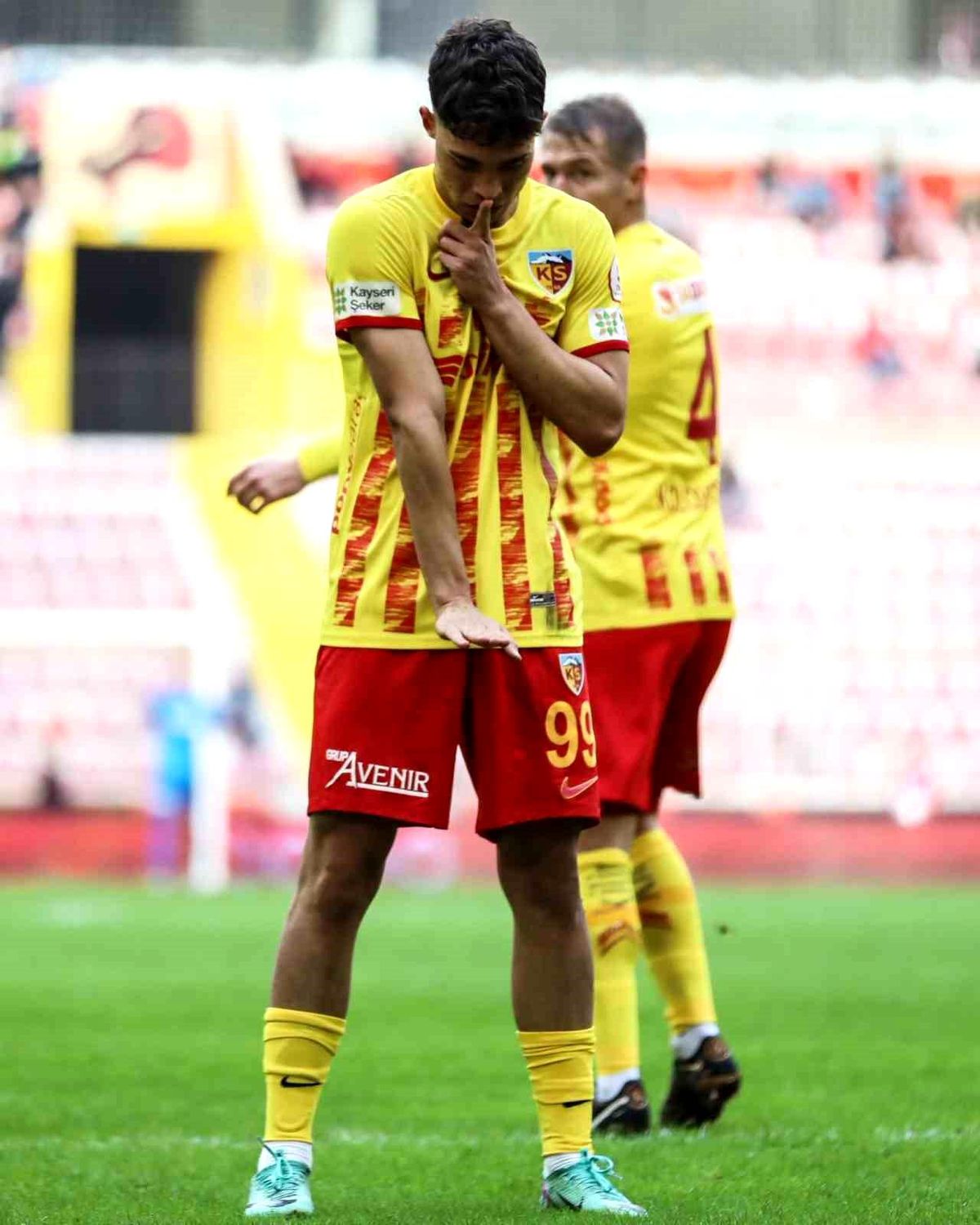 Kayserispor\'un genç golcüsü Talha Sarıaslan bu sezon ilk golünü attı