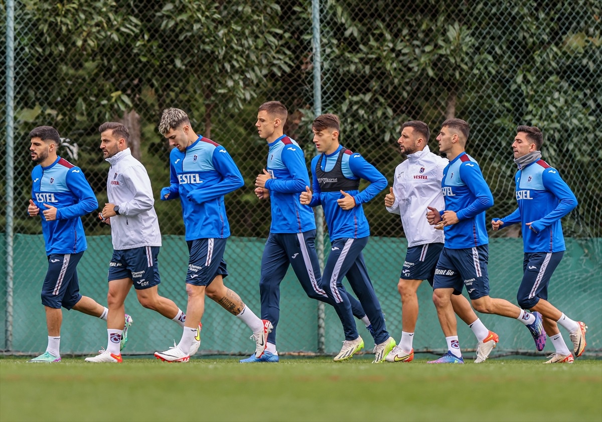 Trabzonspor, Galatasaray maçı için hazırlıklara başladı