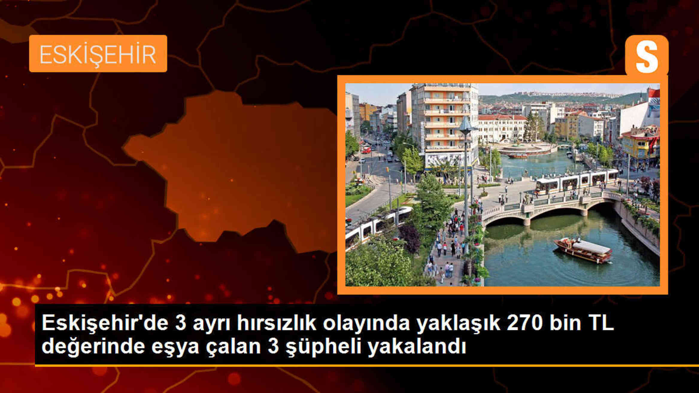 Eskişehir\'de 3 Hırsız Yakalandı