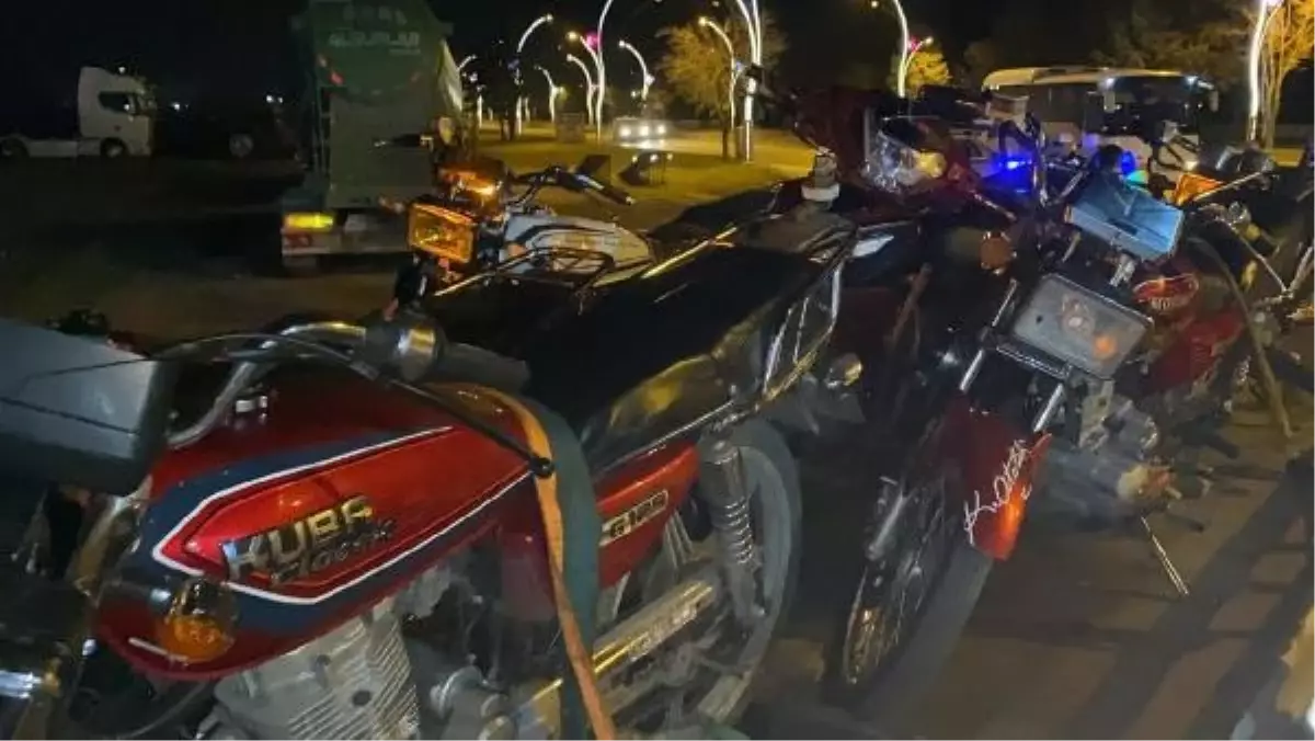 Edirne'de Motosiklet Yarışı Yapanlara Yüksek Cezalar