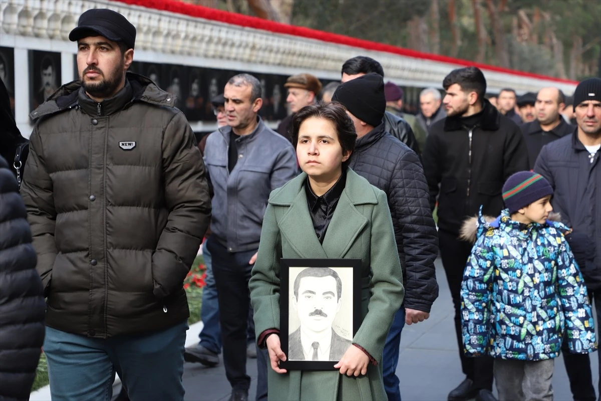Azerbaycan\'da Kanlı Ocak Katliamı Kurbanları Anılıyor