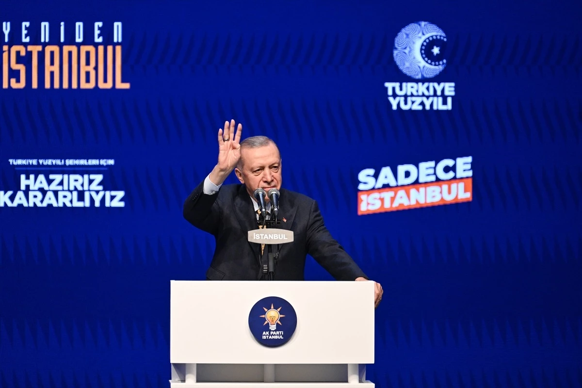 Cumhurbaşkanı Erdoğan: İstanbul 5 yılda çeyrek asırlık irtifa kaybı yaşadı