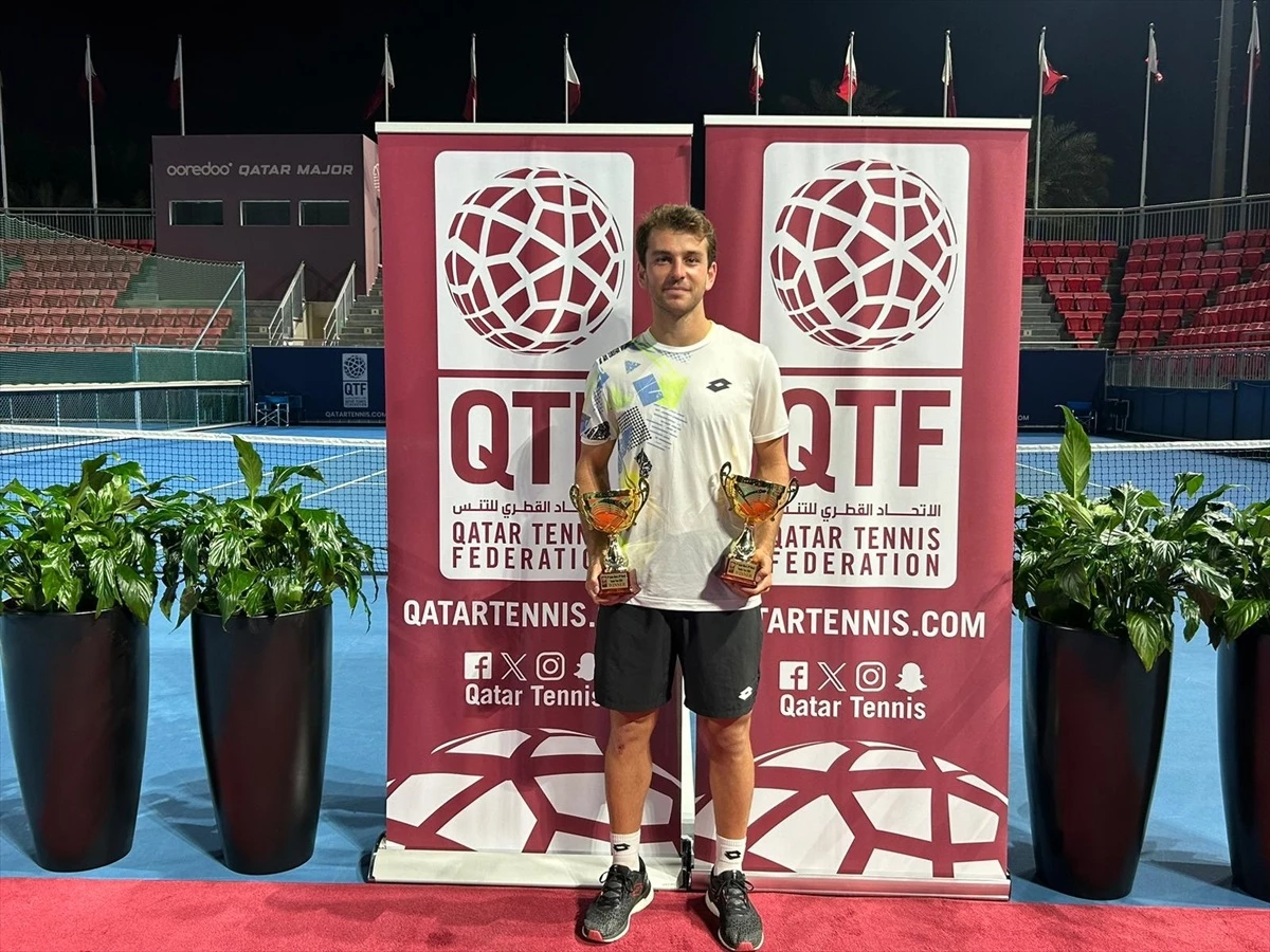 Ergi Kırkın, M25 Doha Turnuvası\'nda şampiyon oldu