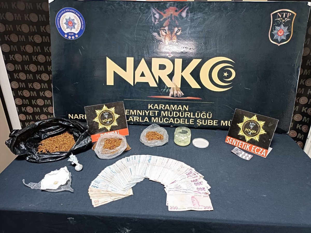 Karaman\'da Aranan 17 Kişi Yakalandı