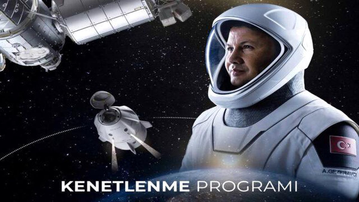 İlk Türk Astronot Alper Gezeravcı\'nın Kenetlenme Anı