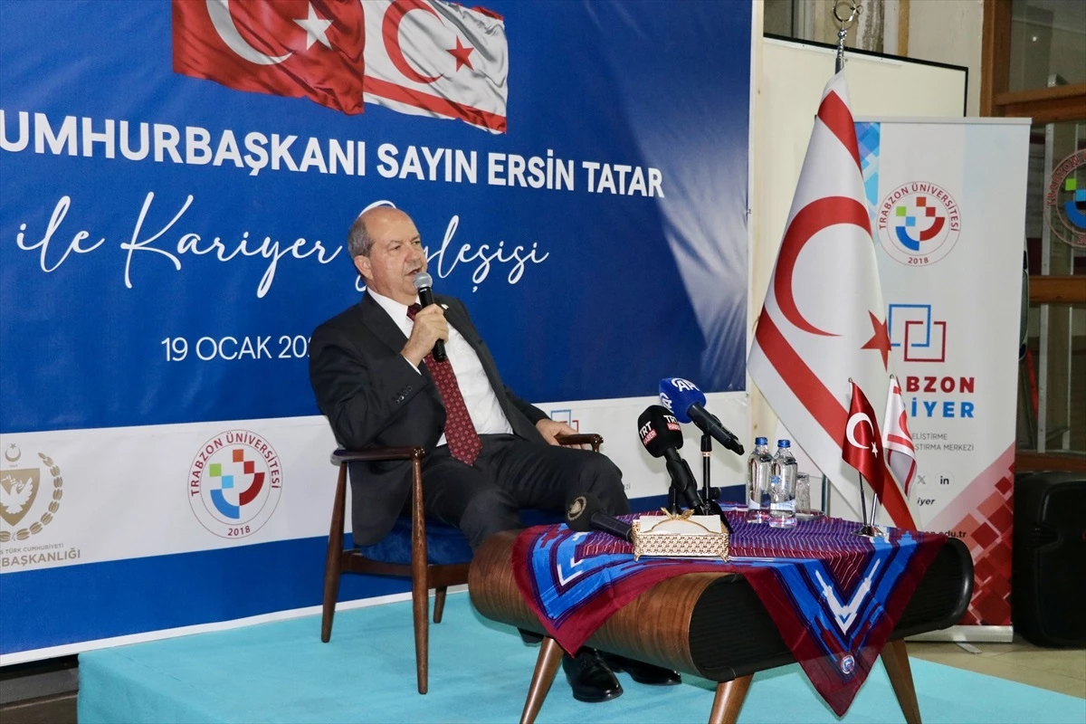 KKTC Cumhurbaşkanı Ersin Tatar: \'KKTC, Doğu Akdeniz\'de barışın, huzurun ve güvenliğin teminatıdır\'