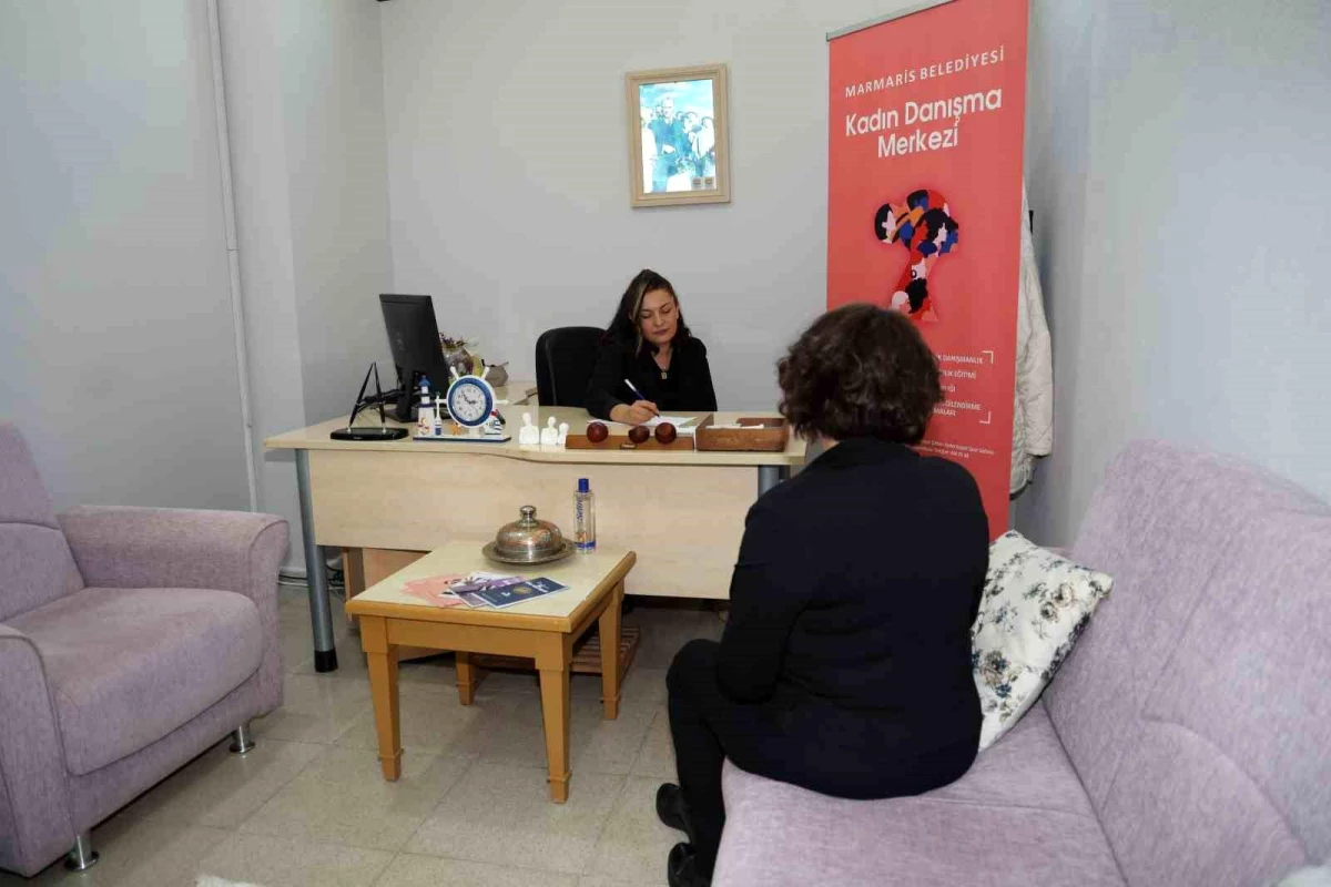 Marmaris Belediyesi Kadın Danışma Merkezi\'nden 715 kişiye destek