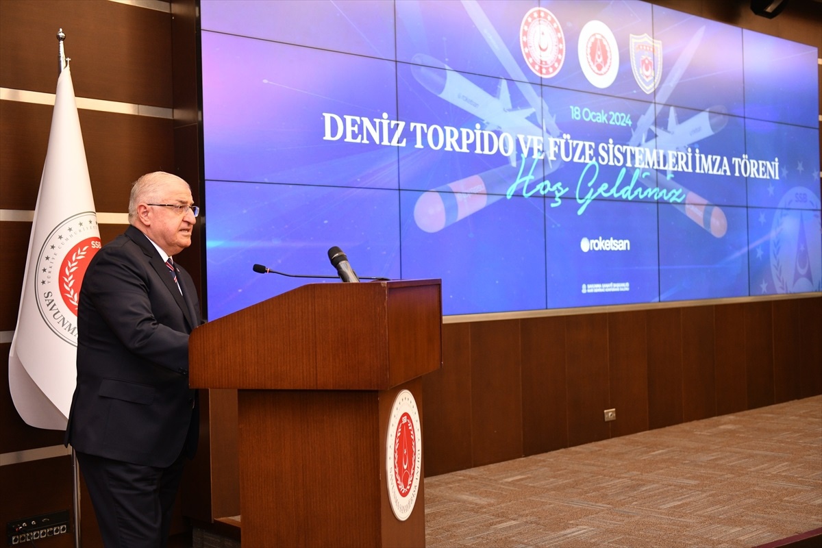 Deniz Torpido ve Füze Sistemleri İmza Töreni Düzenlendi