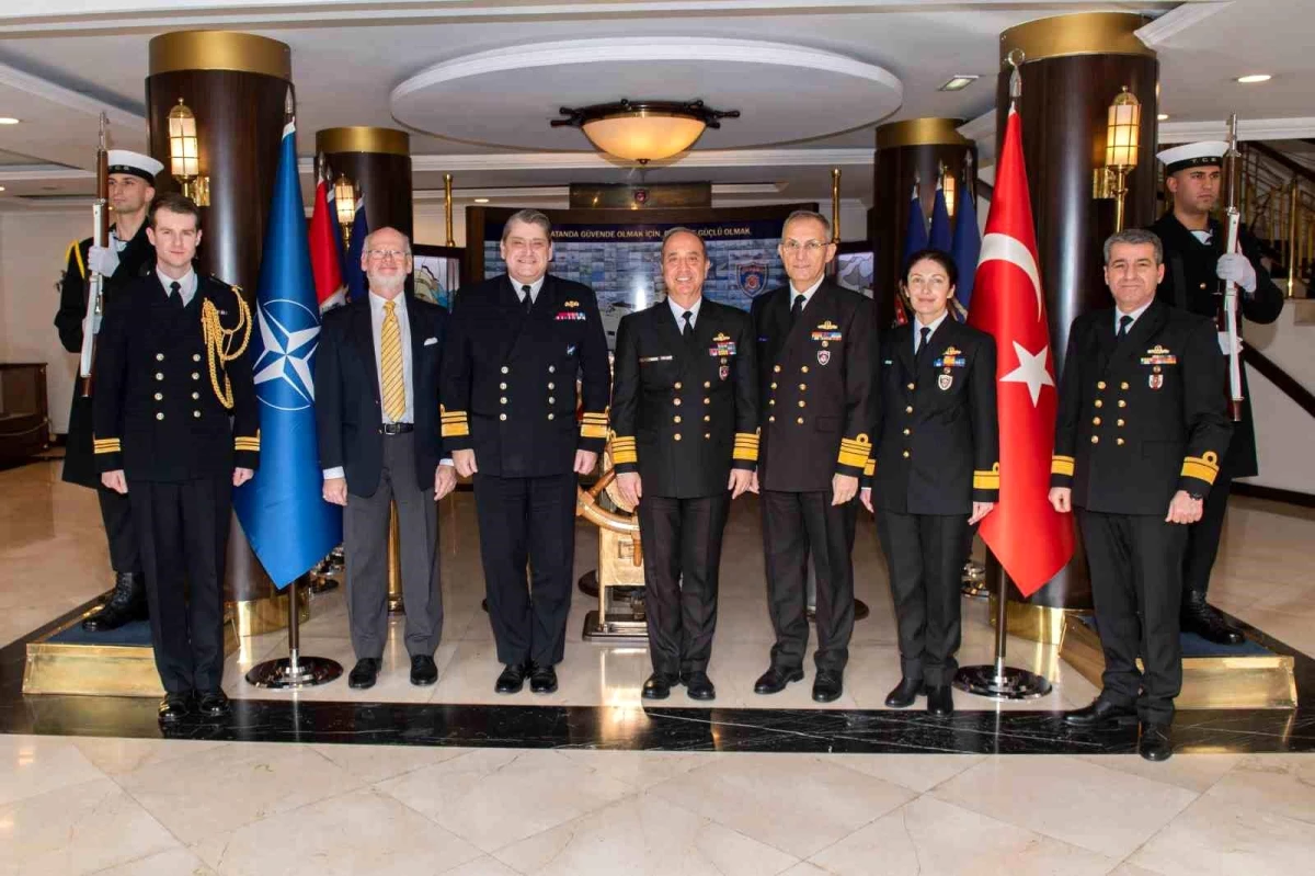 NATO Müttefik Deniz Kuvvetleri Komutanı Türkiye\'yi ziyaret etti