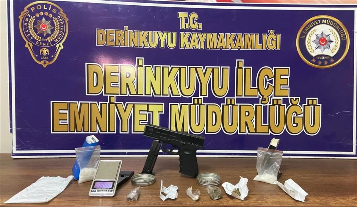 Nevşehir\'de uyuşturucu ticareti iddiasıyla 2 şüpheli yakalandı