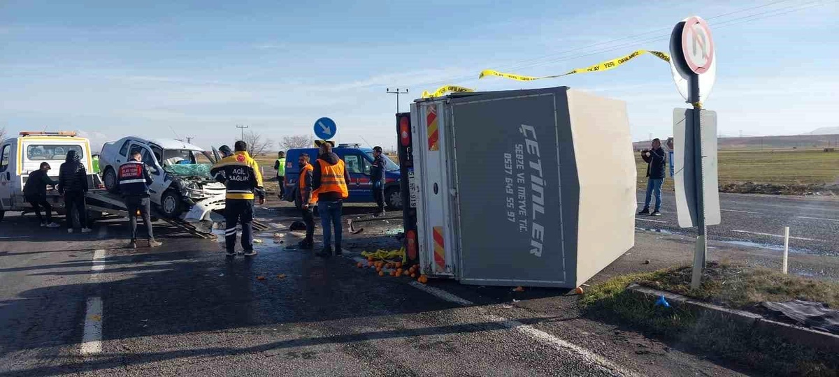 Niğde\'de trafik kazasında 1 ölü, 5 yaralı
