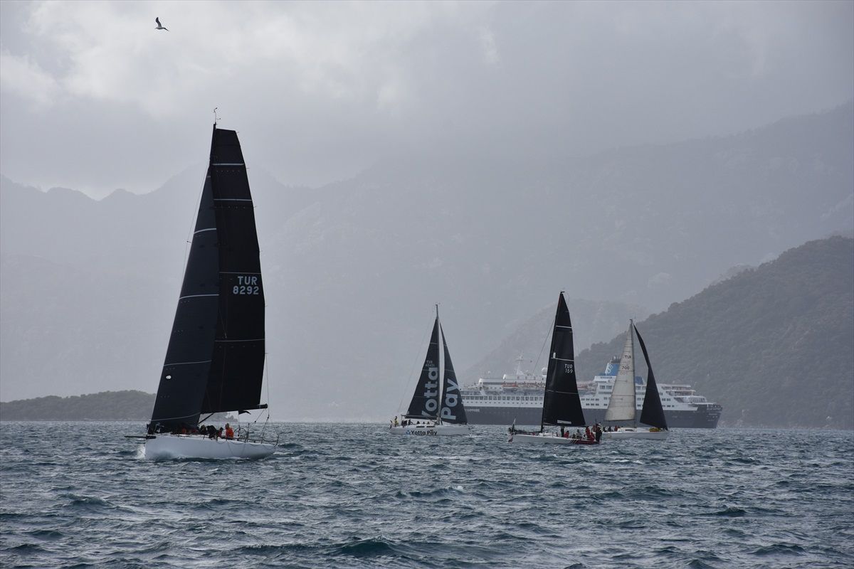 Marmaris MIYC Kış Trofesi Yat Yarışları Başladı
