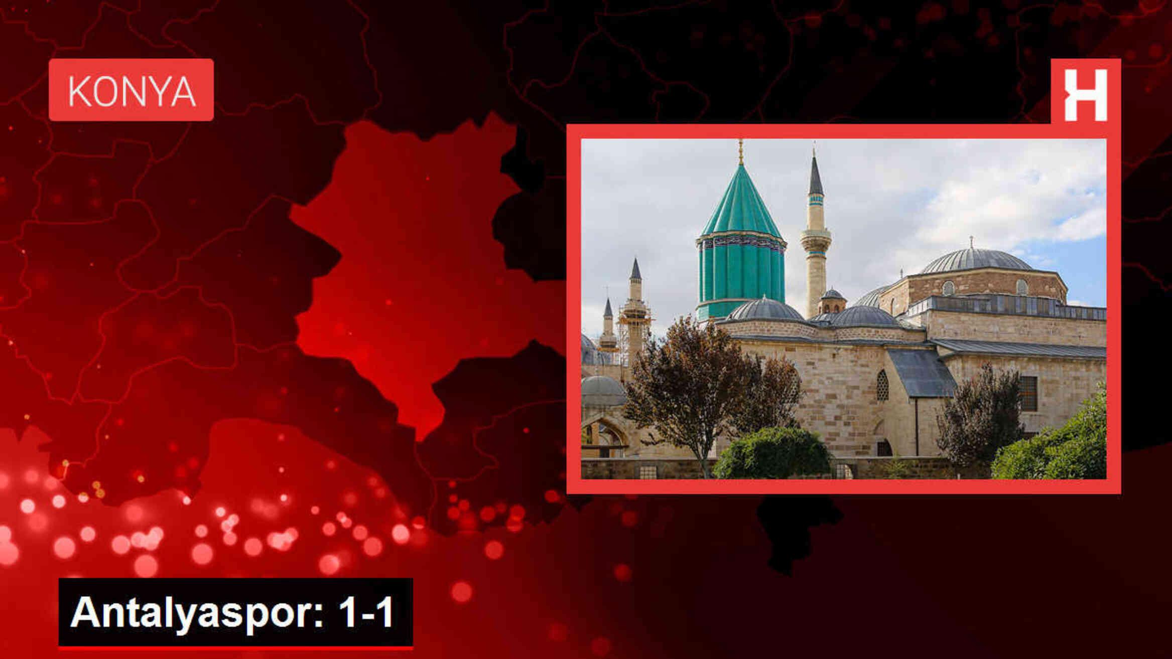 Konyaspor ve Antalyaspor Berabere Kaldı