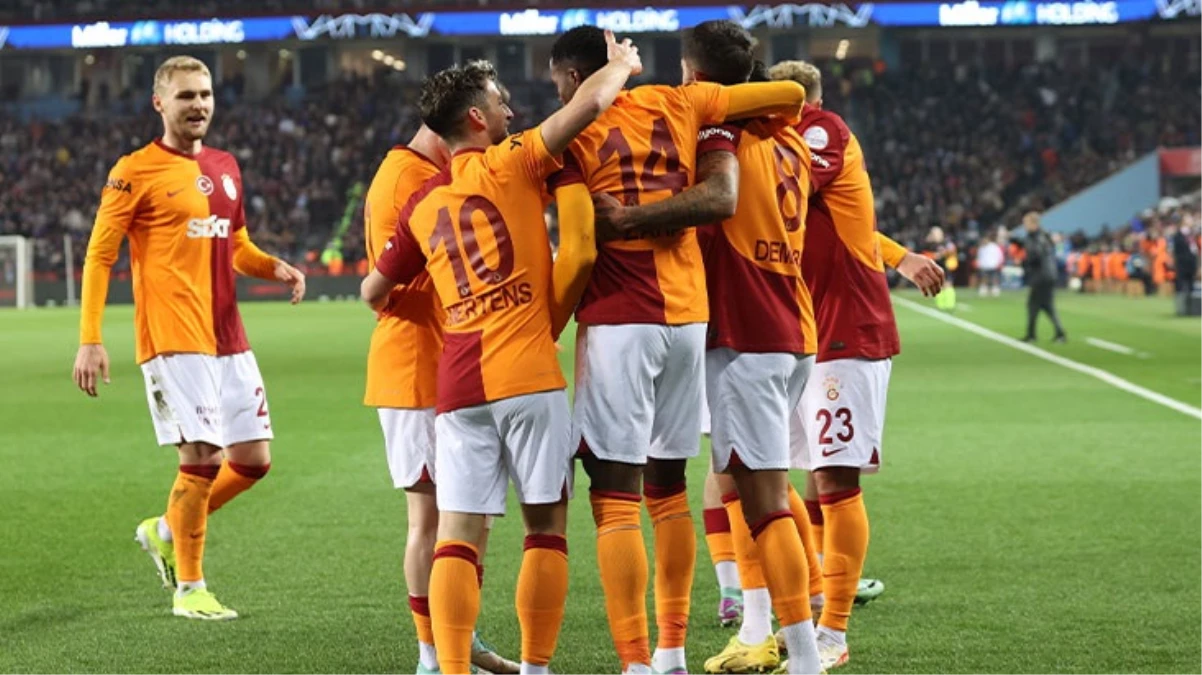 Aslan\'dan gol şov! Galatasaray, Trabzonspor\'u deplasmanda 5-1 yendi