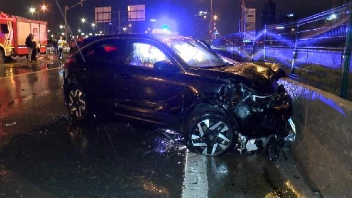 Alkollü sürücünün karıştığı kazada 5 kişi yaralandı