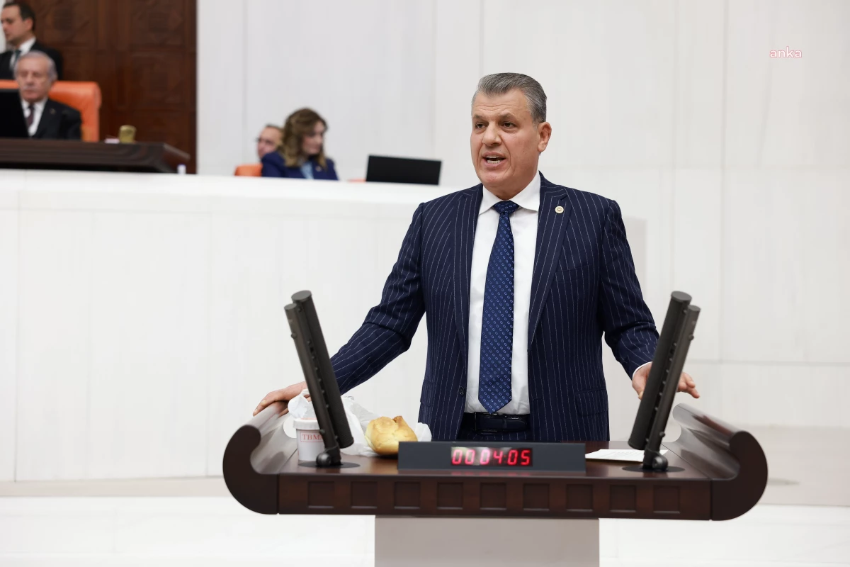CHP Adana Milletvekili Ayhan Barut, orman tahsis kararını eleştirdi