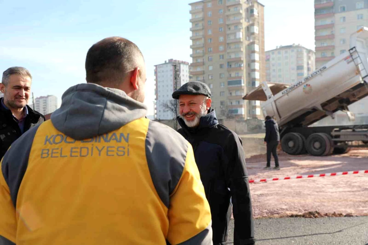 Kocasinan Belediye Başkanı Ahmet Çolakbayrakdar, saha çalışmalarını tamamladı