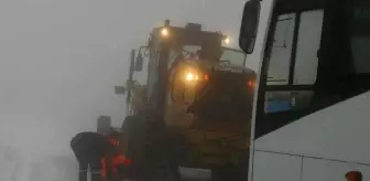 Çanakkale'nin yüksek kesimleri karla kaplandı