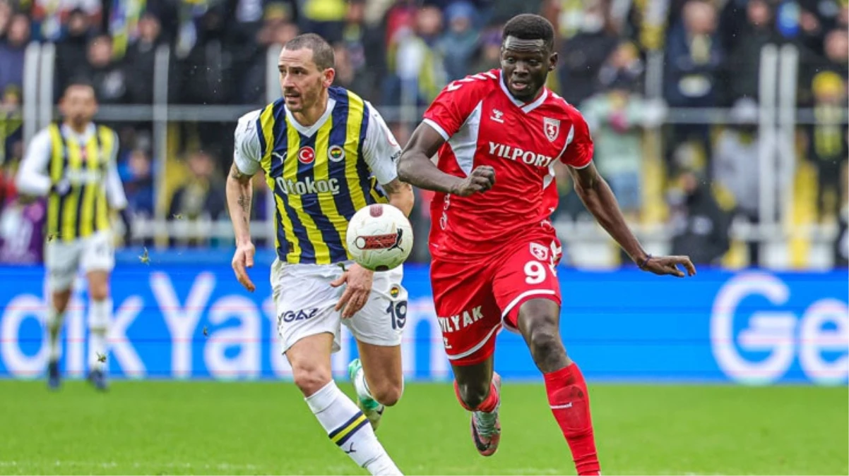 Fenerbahçe, öne geçtiği maçta Samsunspor ile berabere kaldı