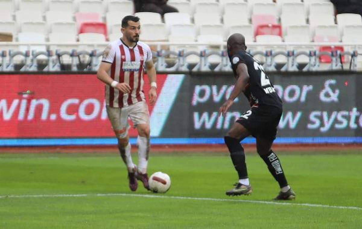 Sivasspor ile Gaziantep FK Berabere Kaldı