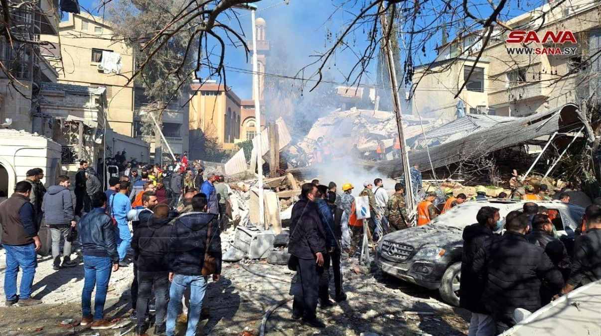 Şam\'da İsrail tarafından düzenlendiği düşünülen patlamalar meydana geldi