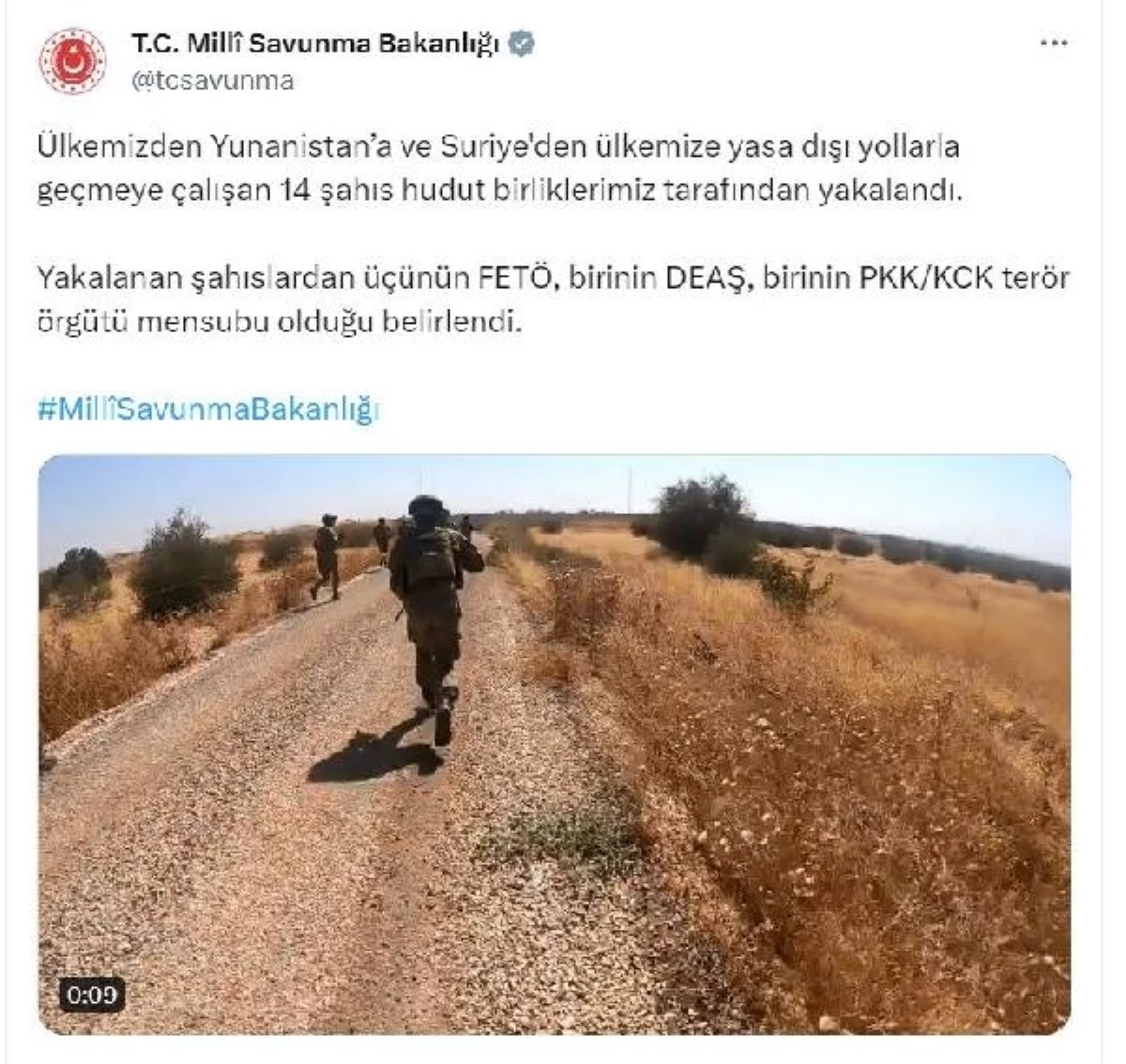 MSB, FETÖ, DEAŞ ve PKK/KCK Üyelerini Yakaladı