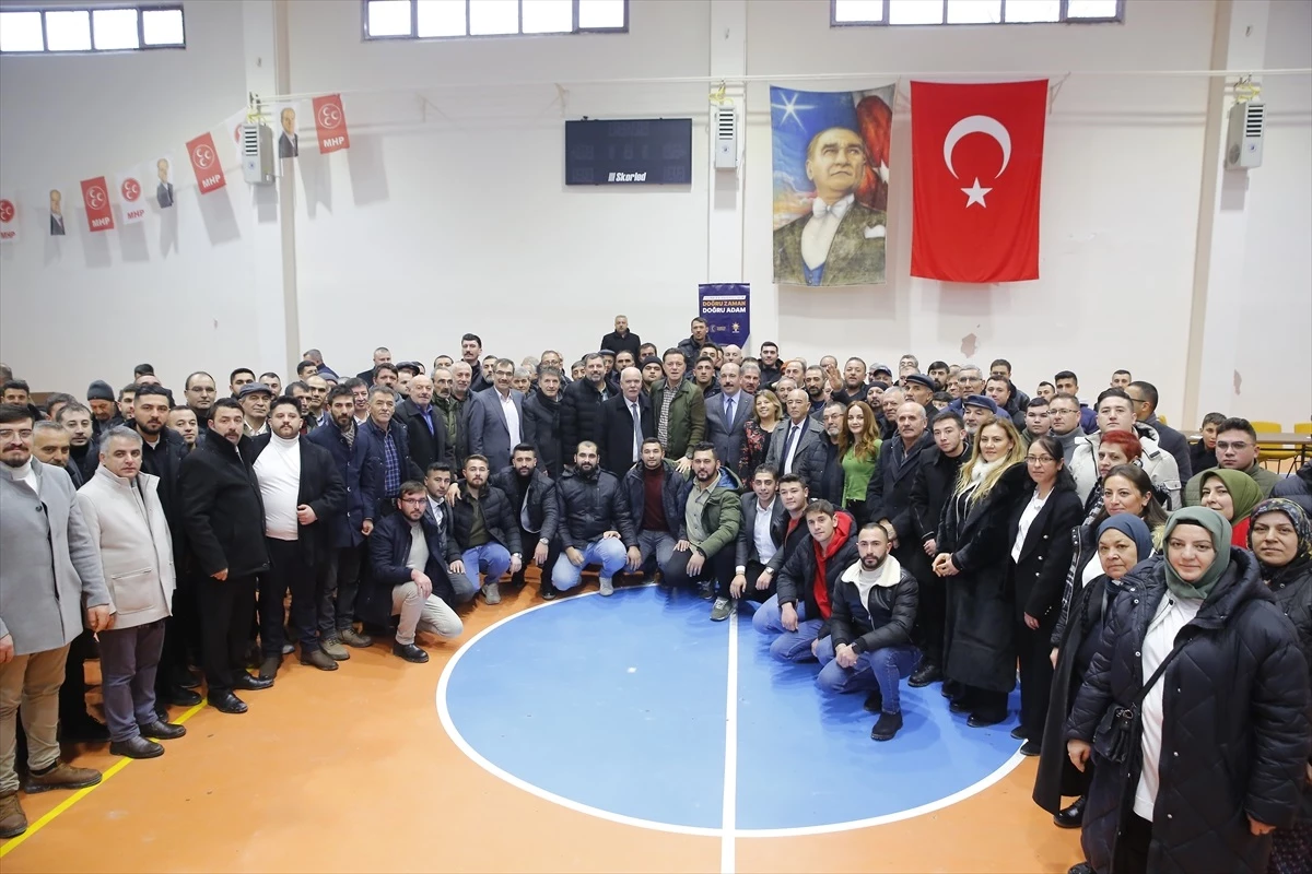 Cumhur İttifakı\'nın Eskişehir Büyükşehir Belediye Başkan Adayı Seyitgazi\'de Halkla Buluştu