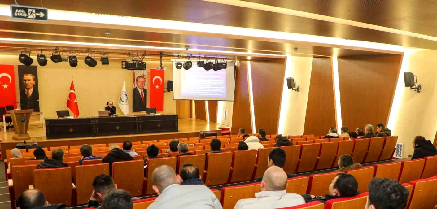 Talas Belediyesi Personeline İş Sağlığı ve Güvenliği Eğitimi Verildi