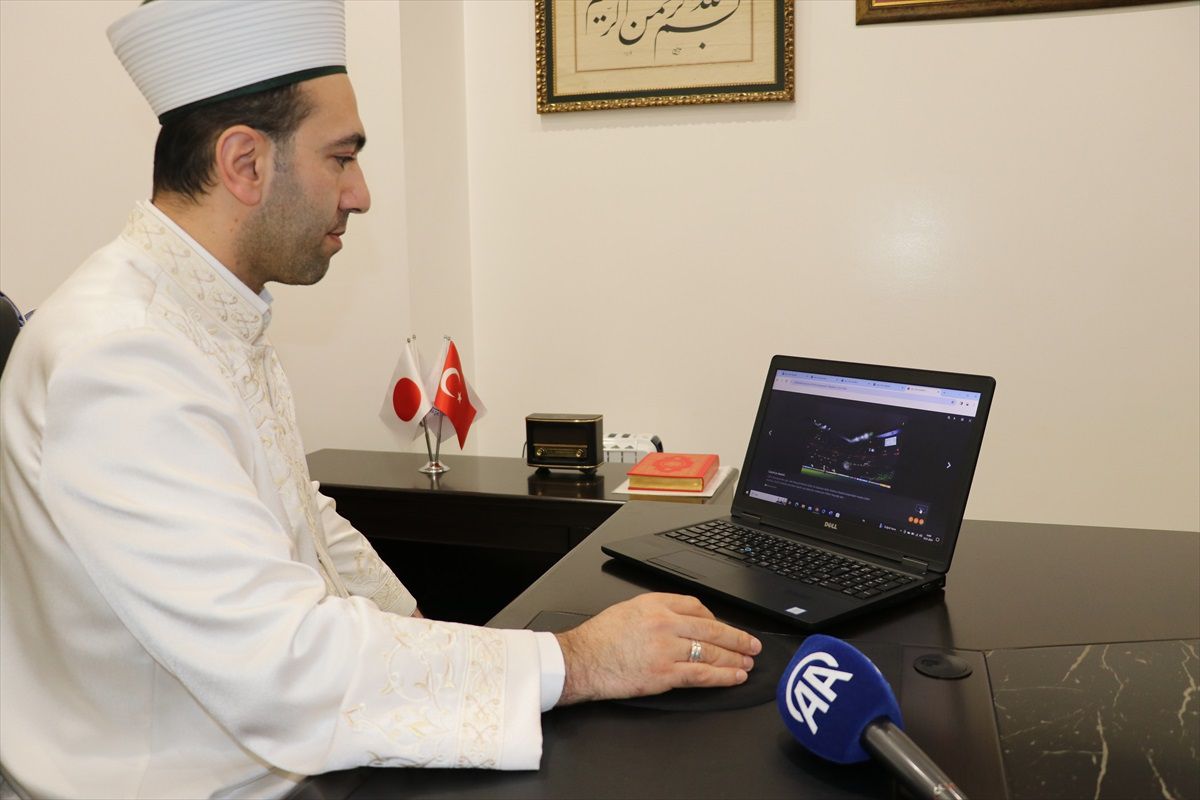 Tokyo Camisi İmam Hatibi, AA Yılın Kareleri Oylamasına Katıldı