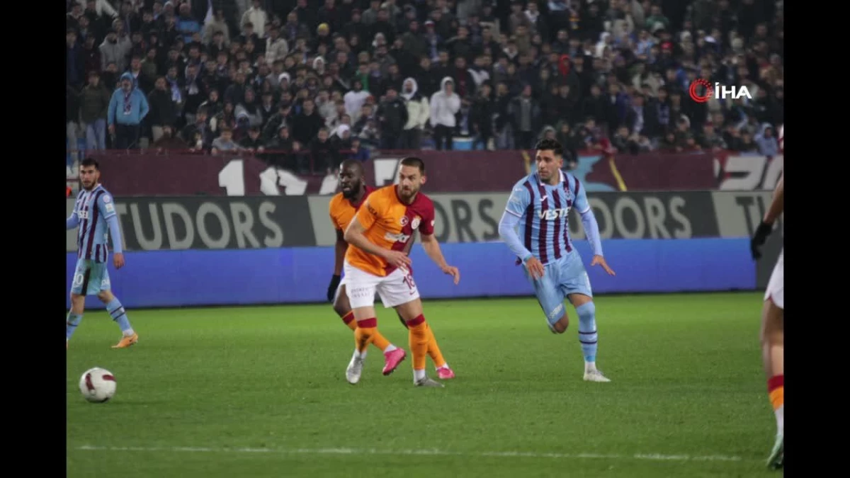 Trabzonspor 1 - Galatasaray 5: Galatasaray Ezici Bir Galibiyet Aldı