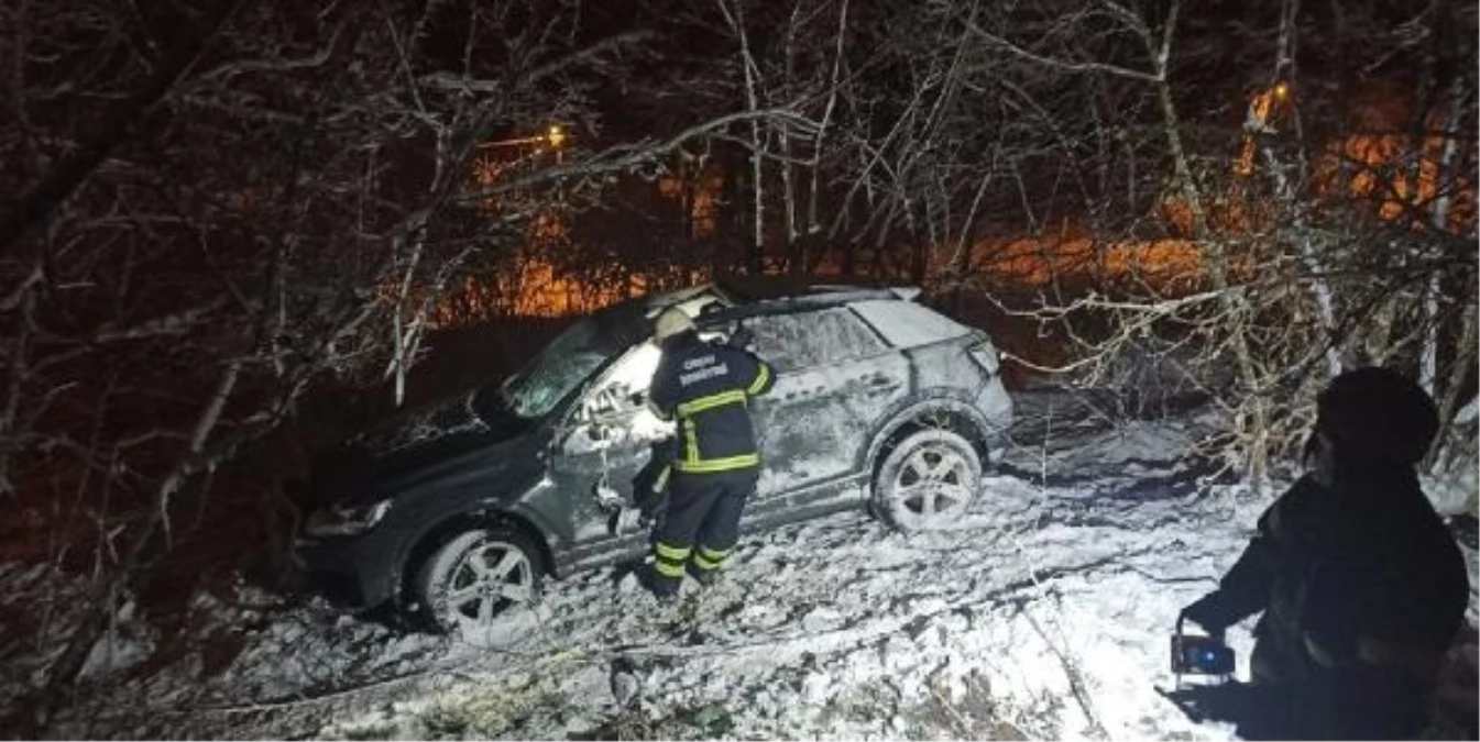 Ordu\'da Otomobil Uçuruma Yuvarlandı: 1 Ölü