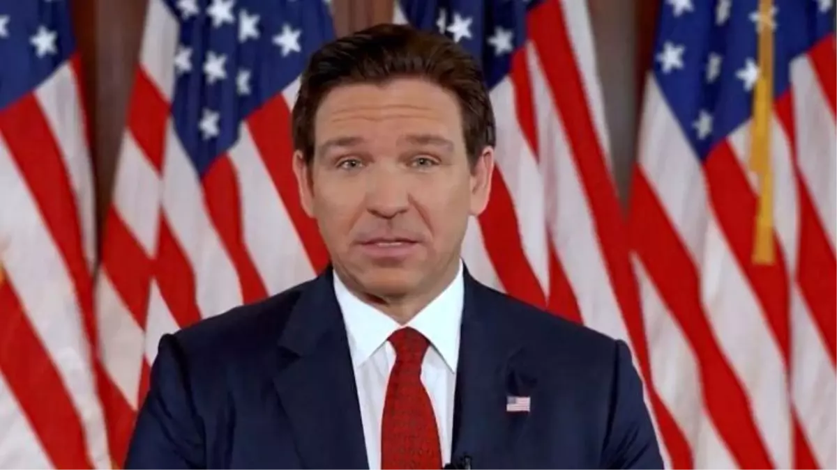 Florida Valisi Ron DeSantis, 2024 ABD Başkanlık Seçimi\'nde adaylık yarışından çekildi