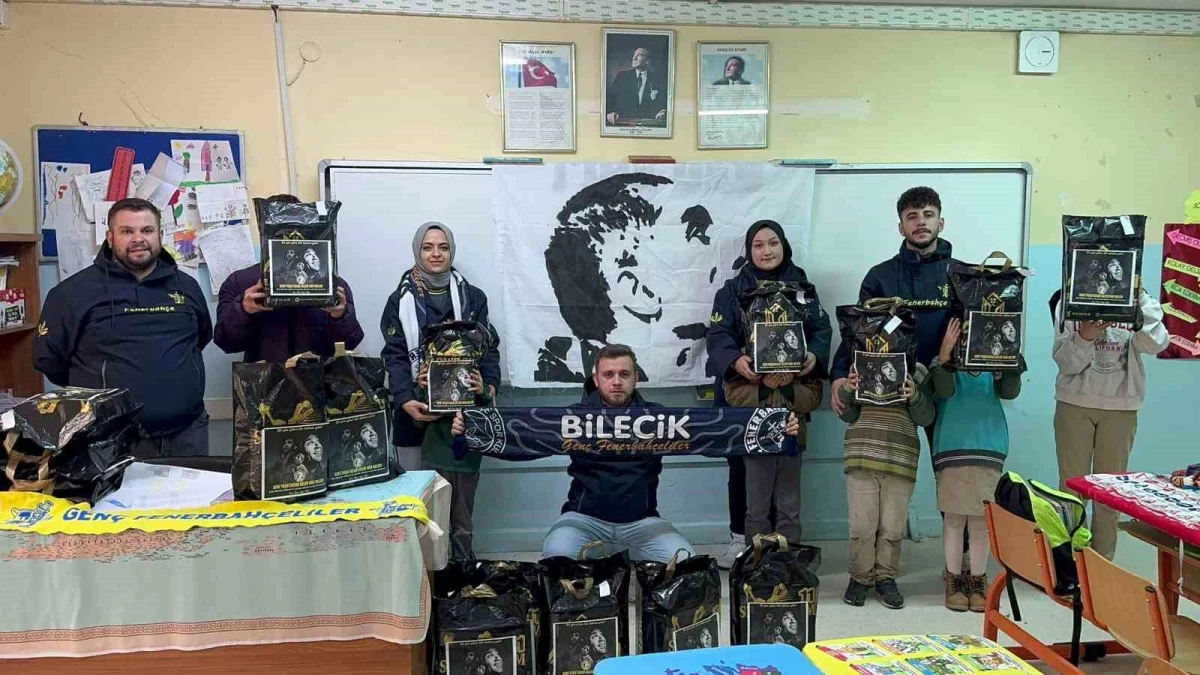 Bilecik Genç Fenerbahçeliler, ihtiyaç sahibi çocuklara yardım etti