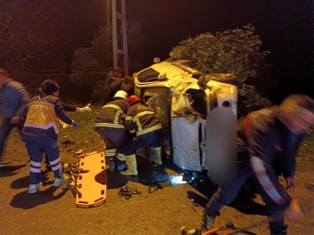 Erzin\'de meydana gelen trafik kazasında 2 kişi yaralandı