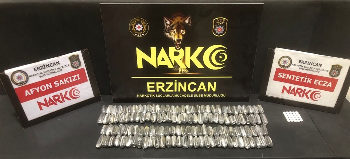 Erzincan\'da İran uyruklu şüpheli midesindeki uyuşturucu kapsülleriyle yakalandı
