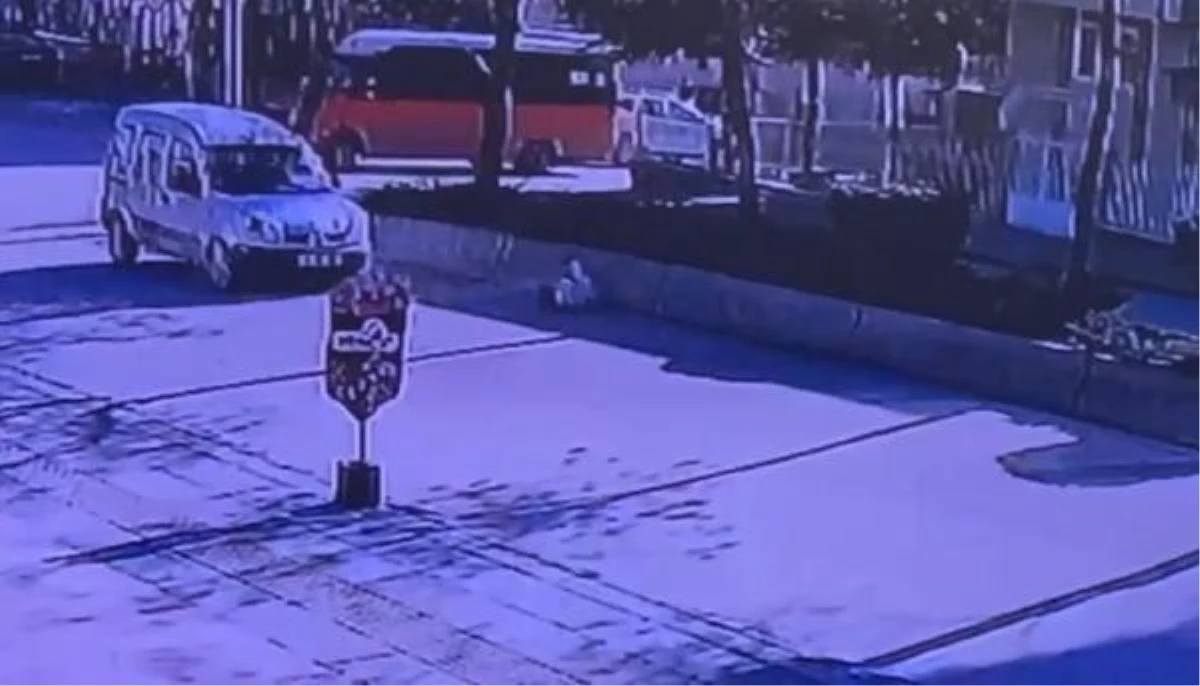 Polatlı\'da 8 yaşındaki çocuğa araç çarptı