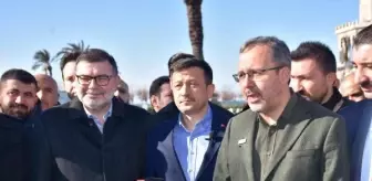 AK Parti İzmir Büyükşehir Belediye Başkan Adayı Hamza Dağ, İzmir'deki belediye başkanlarını ziyaret etti